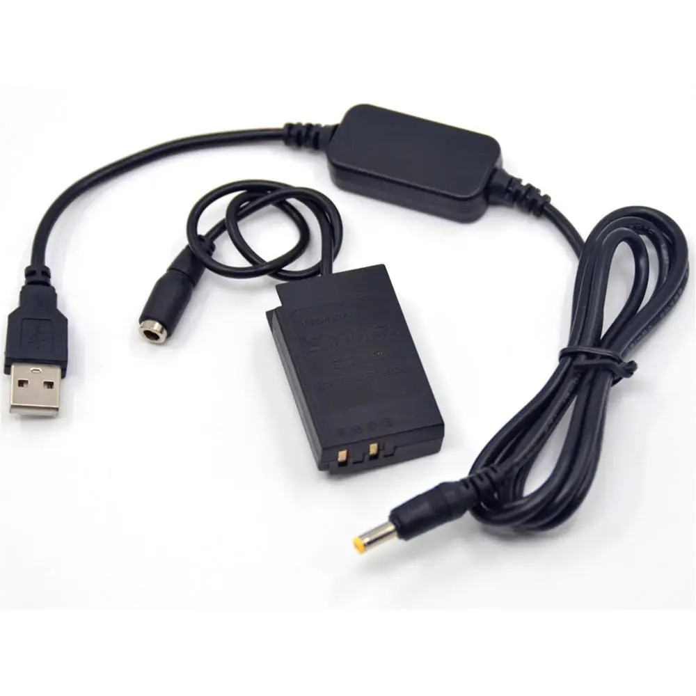 Power Bank 5V Usb Kabel Adapter + EP-5E ENEL22 EN-EL22 Dummy Batterij Dc Coupler Grip Voor Nikon 1 J4 s2 1J4 1S2