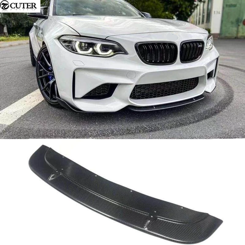 F87 M2 M2C Carbon Fiber Frp Front Bumper Lip Splitter for Bmw F87 M2 Car Styling