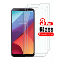 3Pcs Tempered Glass for LG G6 Screen Protector Protective Film for LG G6 H870 H871 LS993 Glass Shield 9H