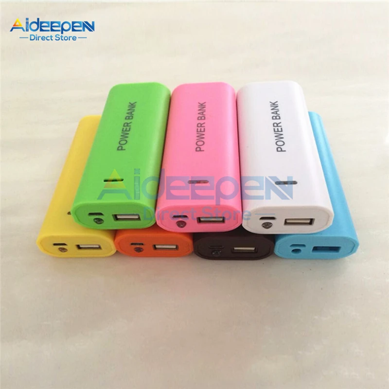 5600mAh 2X 18650 USB Power Bank ładowarka Case DIY Box dla iPhone dla inteligentnego telefonu MP3 elektroniczne mobilne ładowanie DC 5V 1A