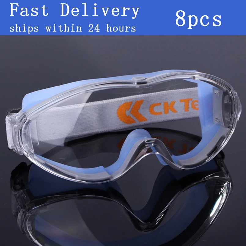 CK Tech. Safety Glasses Anti-shock PC Lens Goggles Anti-splash  Windproof Riding  Dust-proof safety glases for work