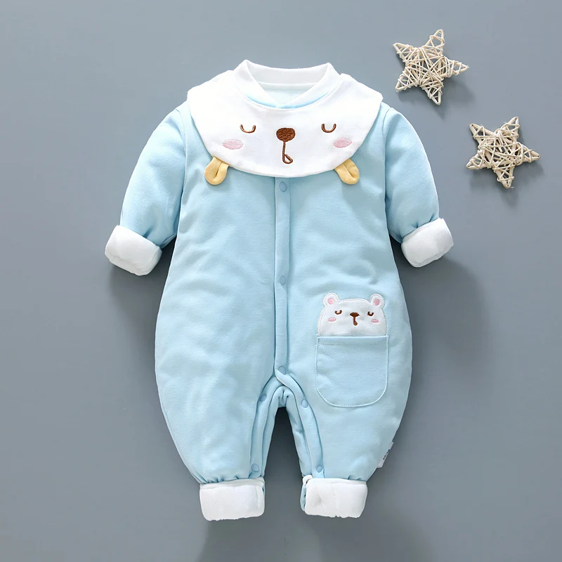 

Winter newborn baby clothes rompers for toddler boys girl outfit set cotton jacket jumpsuit infant baby clothing sports rompers