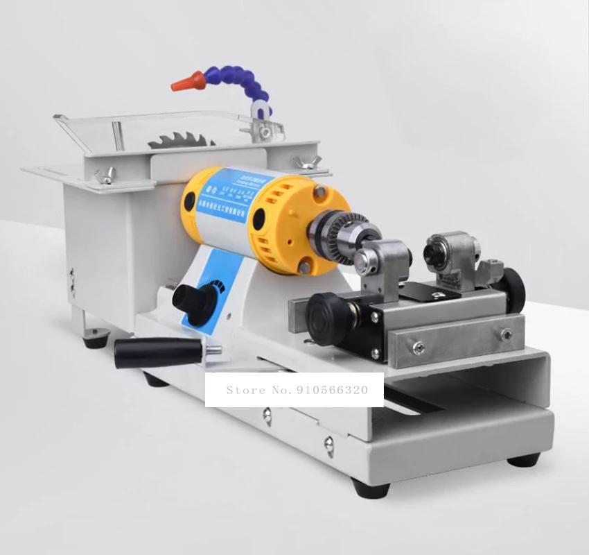 

Multifunctional Bench Grinder Jade Cutting / Drilling / Grinding / Engraving / Bead Polishing / Wax Table Grinder 110/220V 750W