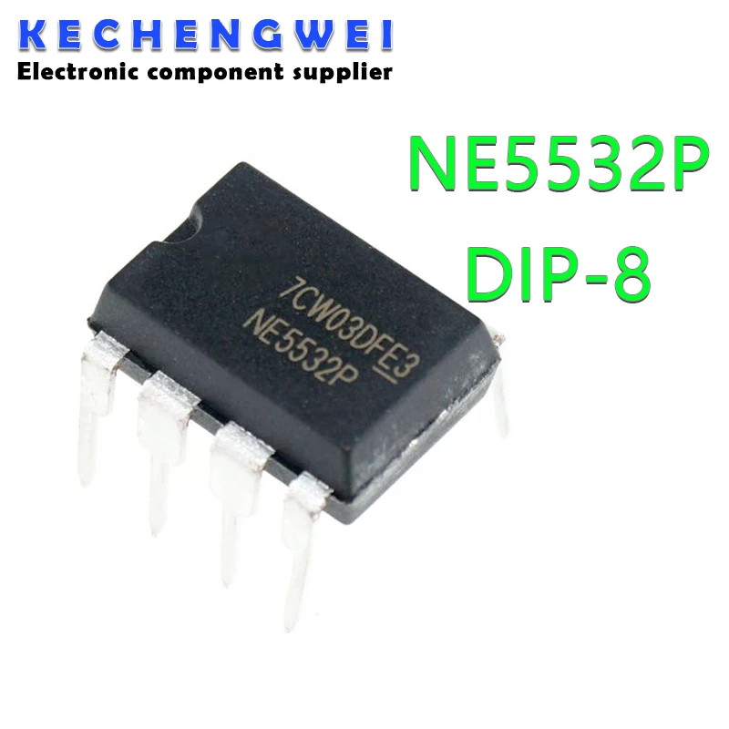 10PCS NE5532P DIP8 NE5532 DIP 5532P DIP-8 new and original IC