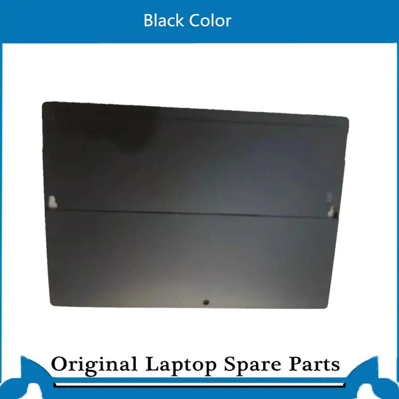 Replacement New Rear Back Case For Microsoft Surface Pro 7+ 7 Plus Black with Stand