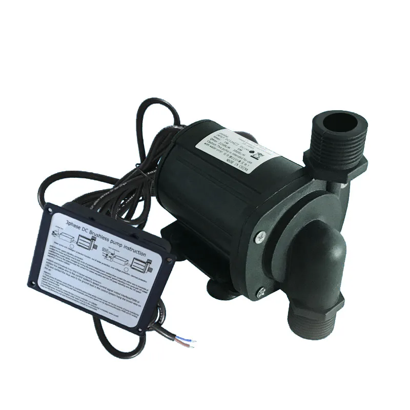 

Free Shipping SR1000C-T 12V Submersible Water Pump 24V Curculation Pressure Pump with Driving 630-1200L/H Fountain Cyxle 7-17M