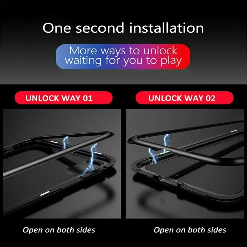 Iphone 11 pro max fall Magnetische Gehärtetem Glas Privatsphäre Metall Telefon Fällen 360 Magnet Antispy Abdeckung Für Iphone XR XS X 8 7 6 fall