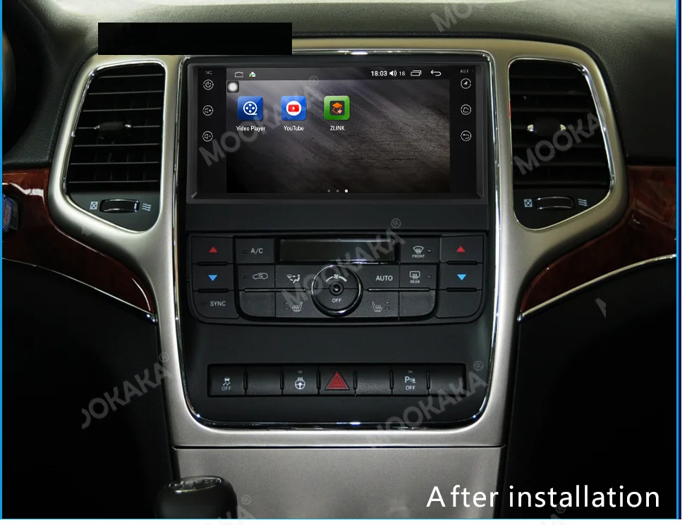 Android 10.0 6+128G Car Multimedia Radio For Jeep Grand Cherokee 2008-2013 GPS Navi Auto Stereo Recorder Head Unit DSP Carplay