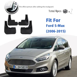 Mudflaps For Ford S-Max Smax 2006-2015 Front Rear 4pcs Mudguard car Accessories Auto styline Mud Flap Fender Splash Guards