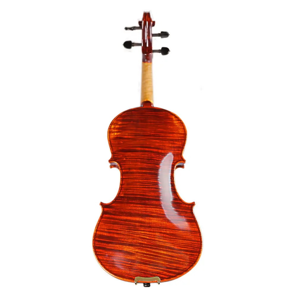 

Master Hand-craft Antique Violin Naturally Dried Stripes Single Board Maple Violino For Performance Collection