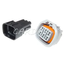 1 Set 6 Pin 6189-0029 Super C6S-194G Aprillia CDI Accelerator Throttle Pedal Connector AC Assembly Waterproof Socket For Toyota