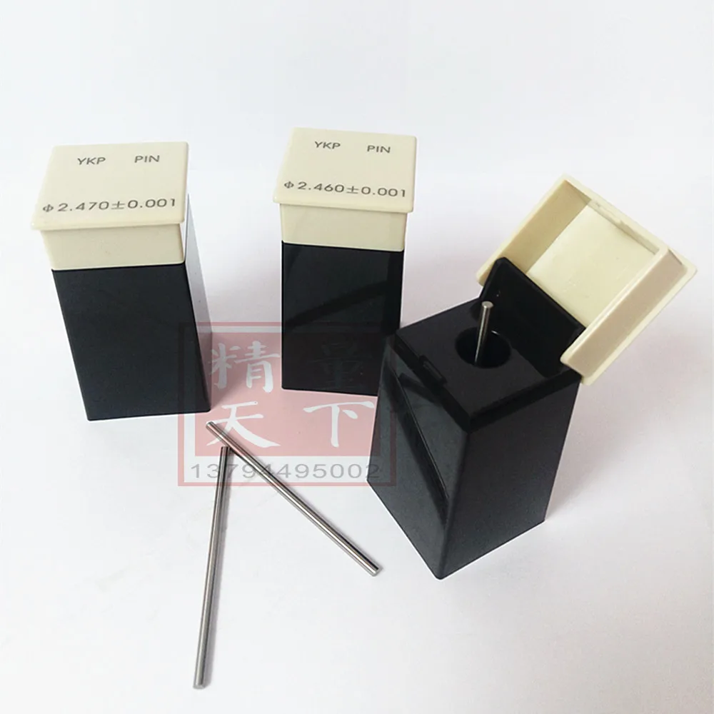Needle Gauge Clamp Handle 0.1-3 Gauge Gauge Plug Gauge Gauge Rod Wrench Stop Gauge Handle Red and Green Needle Gauge Handle