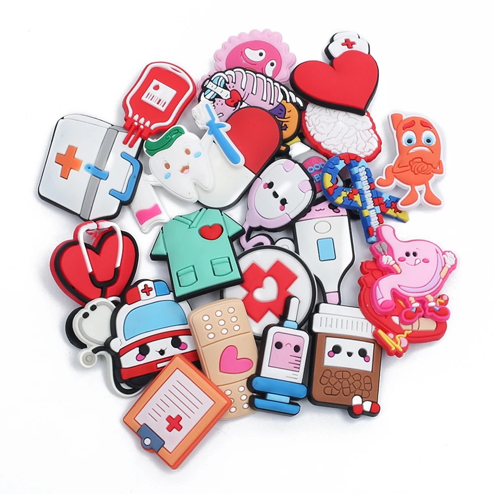 

Random 50pc shoe decorationshoe charms/shoe accessories for clogs kids school gift fit wristband