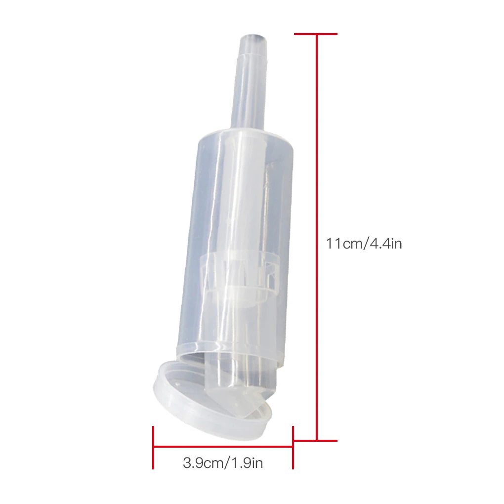 One-Way Air Lock Brewing Barrel Exhaust Valve Fermentation Wine Beer Making Water Sealed Check Valve Three-Piece Airlock