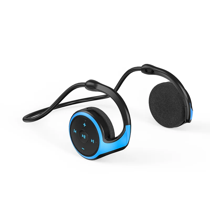 Draadloze hoofdtelefoon Bluetooth MP3-speler Headsets FM-radio On-ear Comfort TF-kaartsleuf Sport Draadloze oortelefoon met microfoons