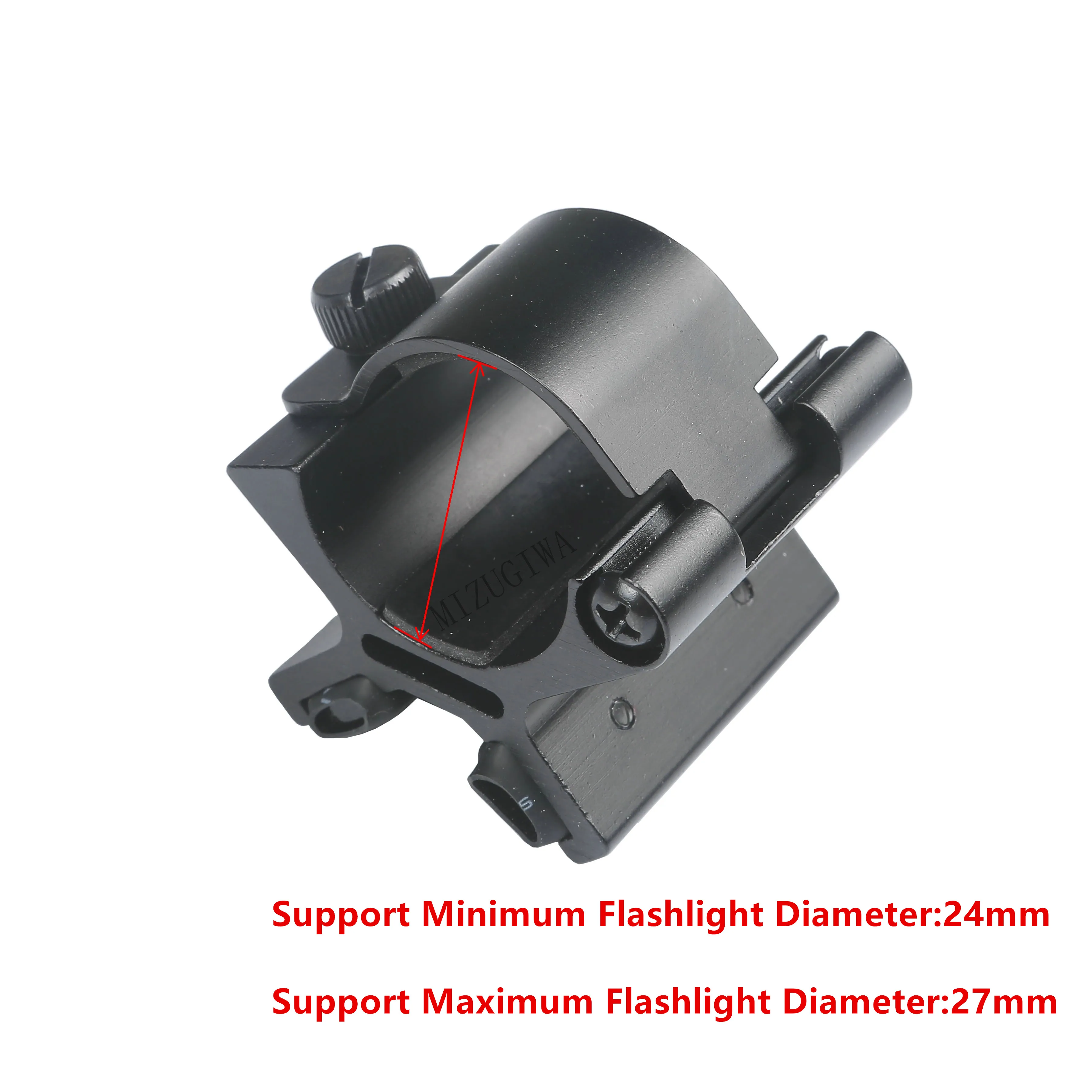 Magnet Mount Strong Dual Magnetic X for 24-27mm Flashlights Torch Bracket Scope Gun Barrels Mount Tactical with Original Box