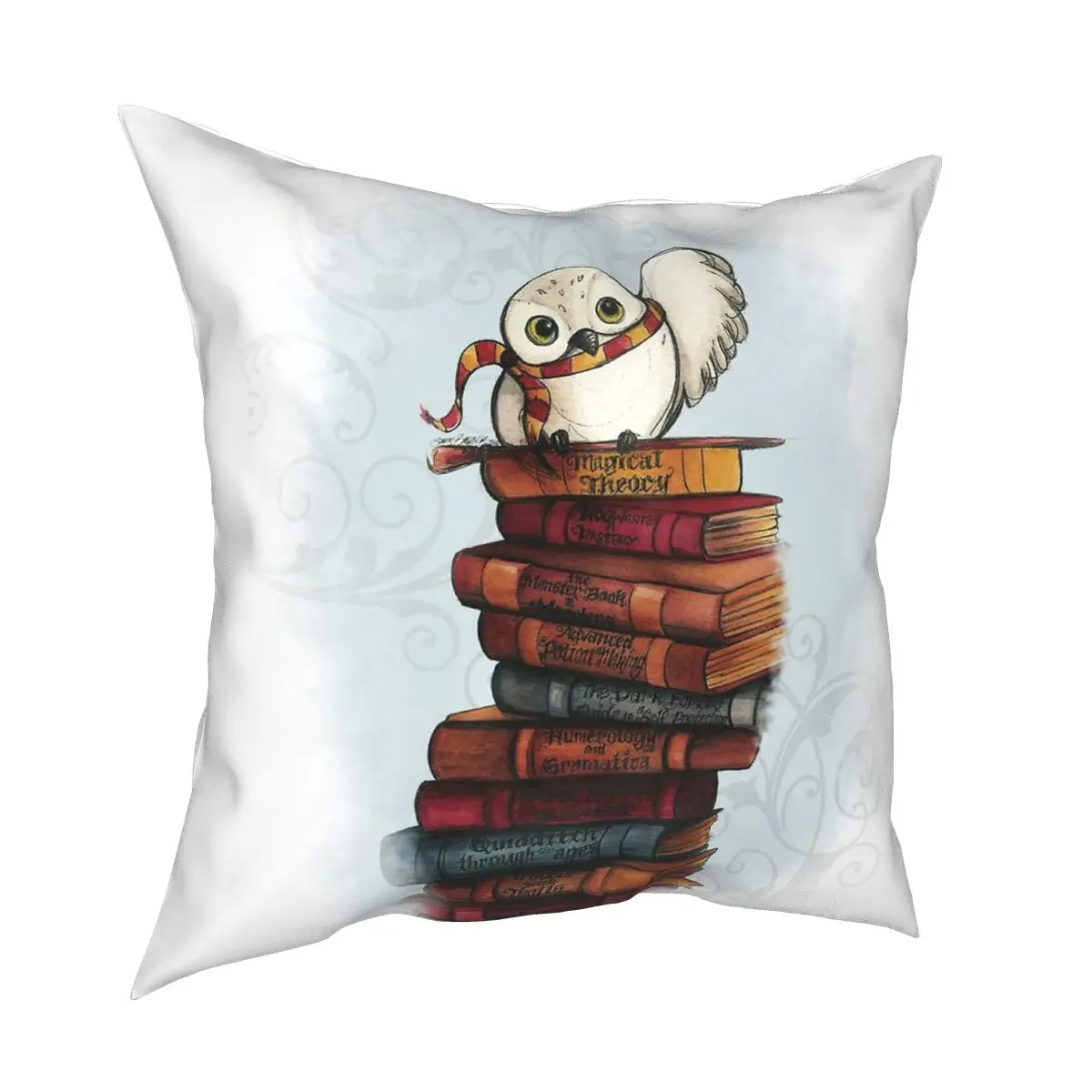 Hedwig Square Pillowcase Polyester Creative Zip Decor Pillow Case for Room Cushion Cover 18