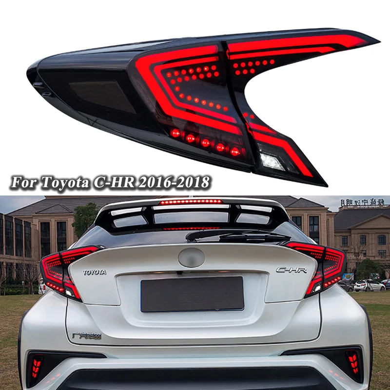 

Tail Light Taillights for Toyota C-HR CHR 2016 2017 2018 2019 Trailer Rear Lights Led Stop Signal for Car Fog Brake Reverse Lamp