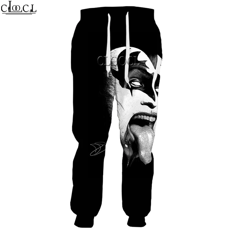 CLOOCL Newest Rock Singer KISS Band Trousers 3D Print Men Women Hip Hop Harajuku Autumn Casual Style Pants Drop Shipping