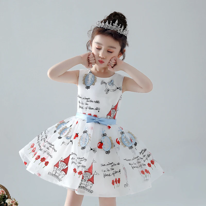 1yard Organza embroidered lace fabric Fairytale kingdom children\'s clothing materials Prince princess skirt fabric diy craft