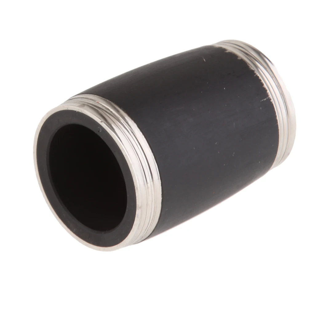 E-flat Clarinet Tuning Tube Two Section Tube Replace Parts Instrument Accessory 40mm Barrel Black