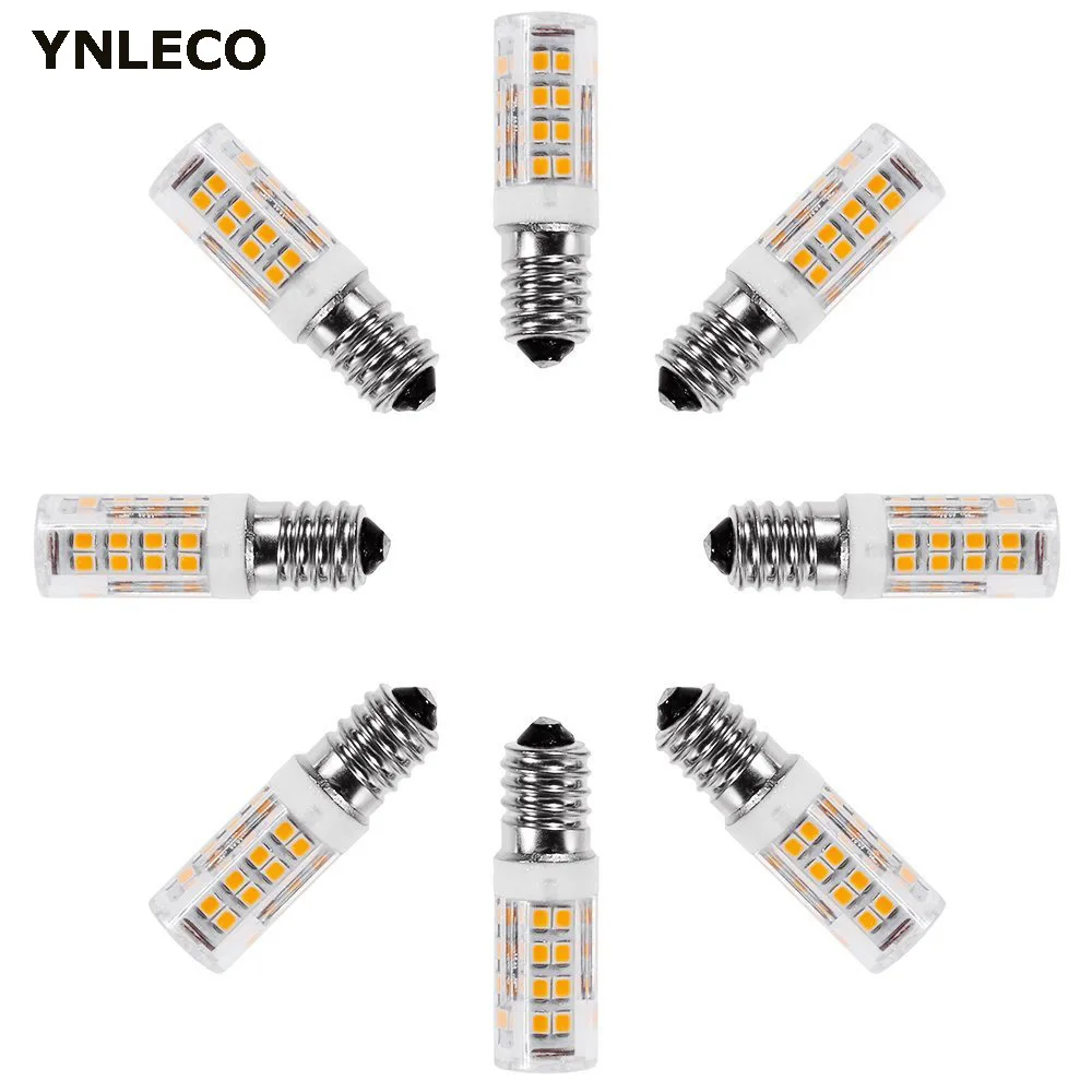 

10 Pack E14 LED Bulb 4W 220V LED E14 Corn Light Bulbs Bombillas Warm Natural Cool White 51LED 2835SMD Replace 30W Halogen Lamp