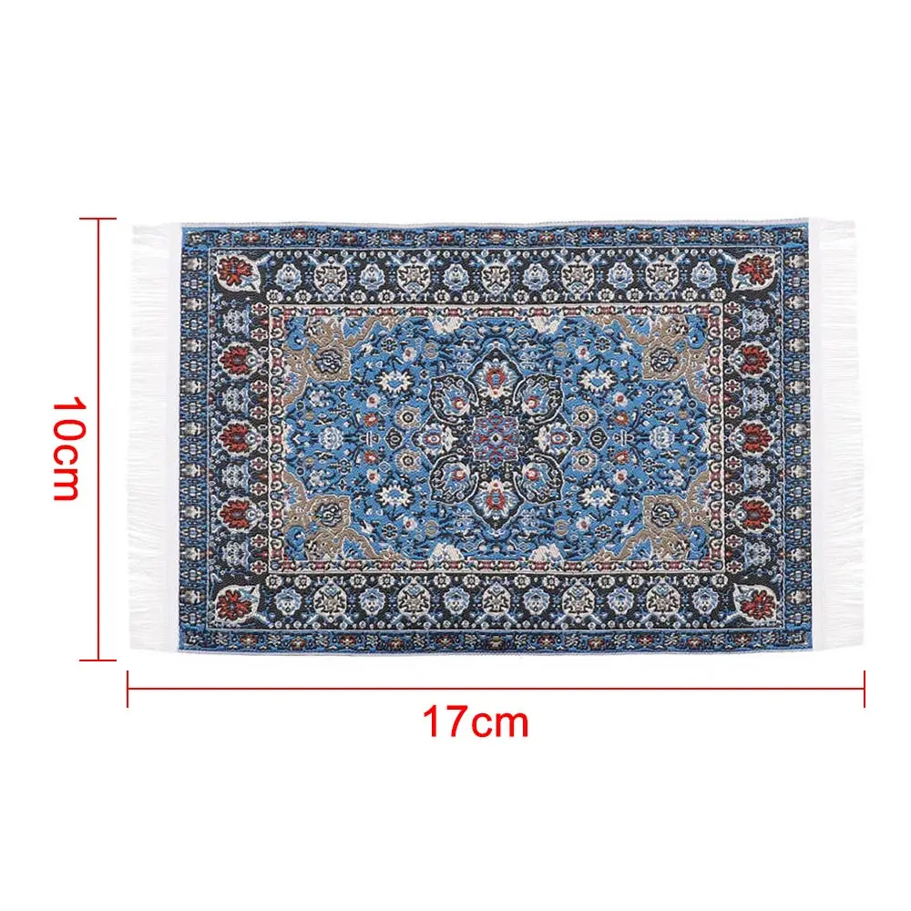 1/12 Scale Dollhouse Miniature Turkish Style Area Rug/Carpet/Mat Floor Coverings for Dolls House Any Rooms Furniture Decoration