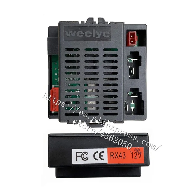 Weelye RX43 12V Kinderen Elektrische Auto Rijden 2.4G Bluetooth Afstandsbediening En Ontvanger Controller Onderdelen