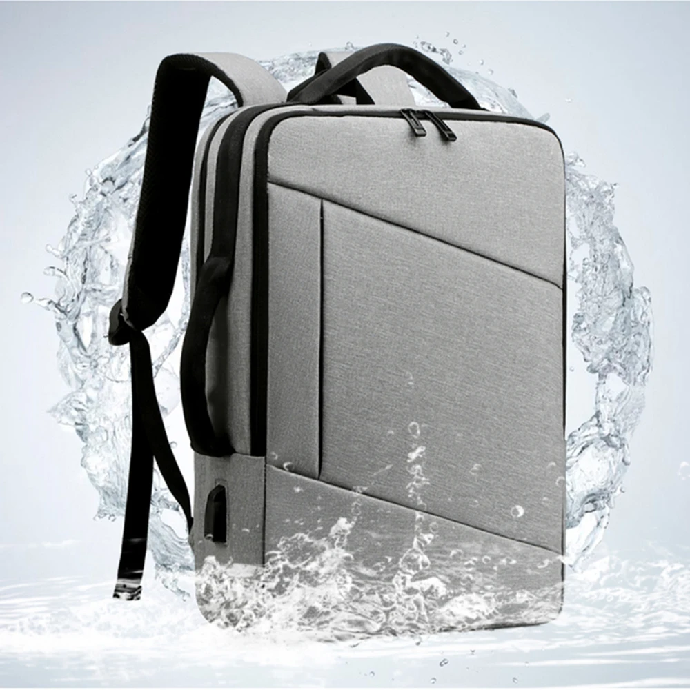 Imagem -02 - Portátil Usb Mochila Mochila Escolar 15.6 Polegada para Xiaomi hp Computador Viagem Daypack Casual Grande-capacidade Computador Mochila