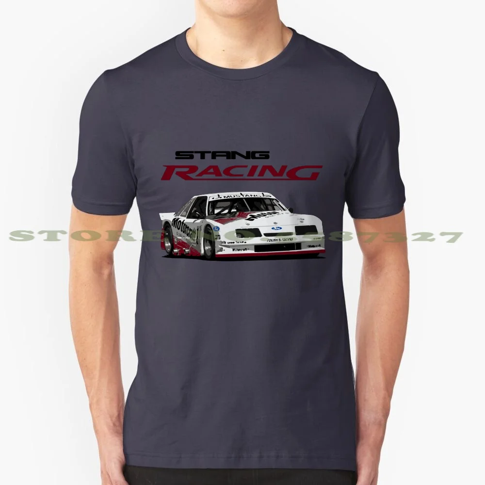 1985 Roush Race Car 100% Pure Cotton T-Shirt Car Classic Retro Vintage Imsa Roush Racing Performance Parts Race