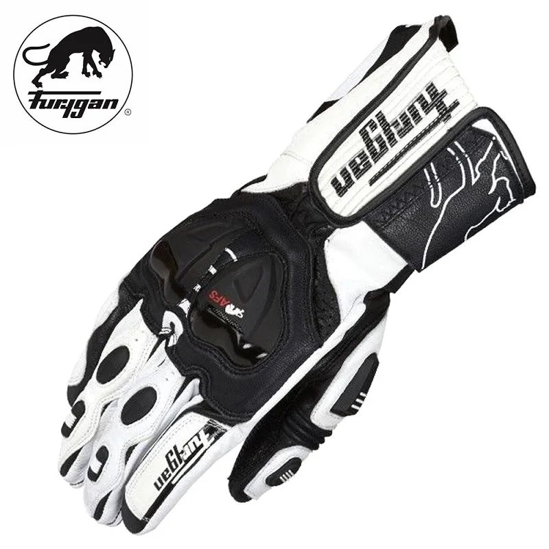 2021 Furygan AFS19 motorcycle gloves comfortable and breathable racing leather protection motocross hard shell gloves