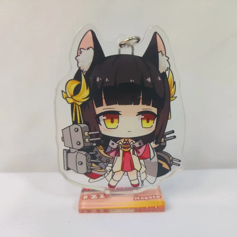 Azur Lane Figure Unicorn Acrylic Keychain Standing Sign Model Plate Desk Decor Christmas Gift Toys Anime Lovers Collection