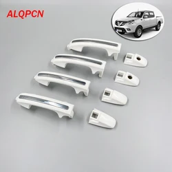 Door outer handle white with chrome for foton tunland E3 E5 pickup