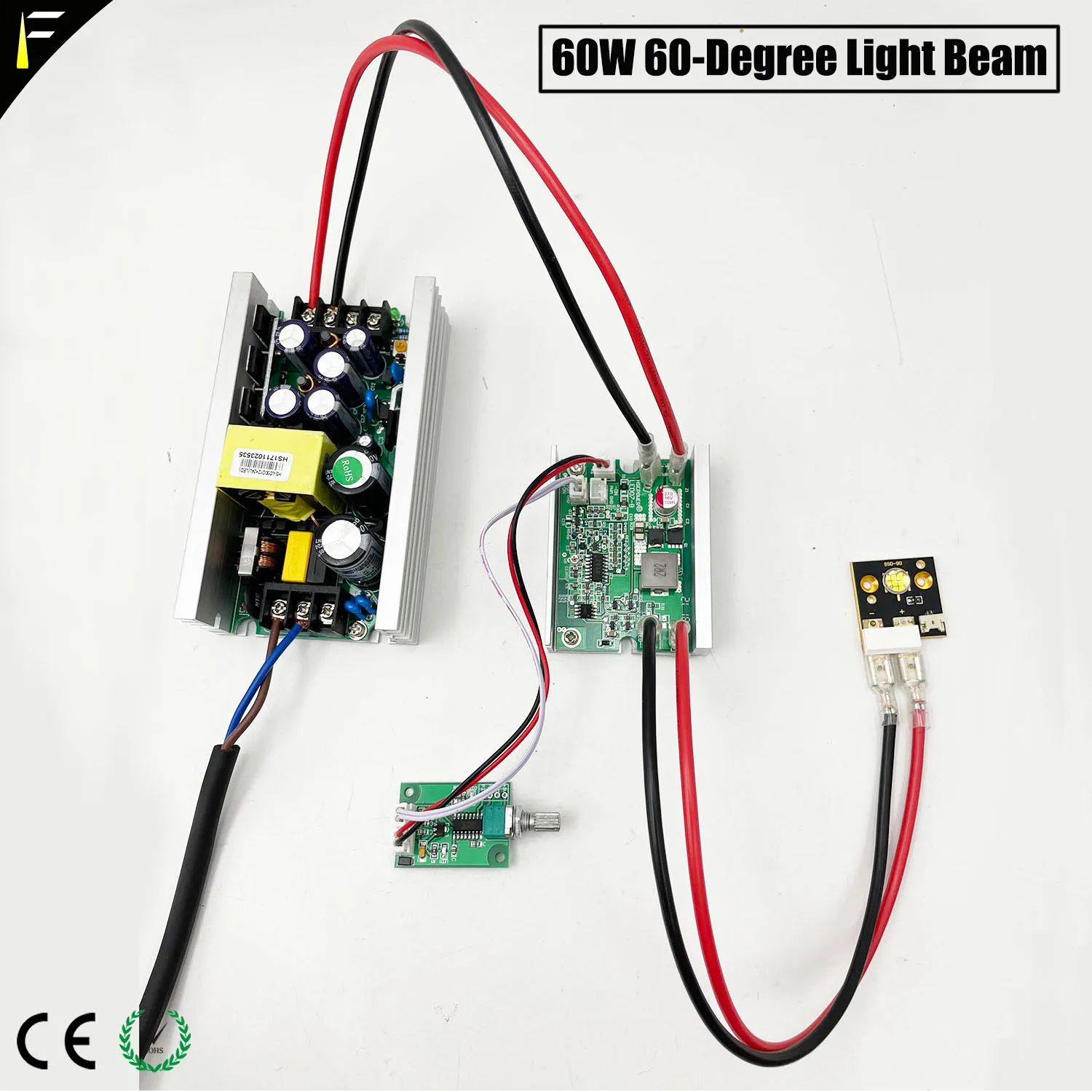 

CBT CST90 SST CST-90-W-65 Lumins 60w 75w 80w 90w 120w 200w 300w Cool White LED Chip Light Modules with Power Supply&Dimming PWM