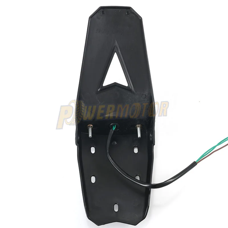 Motorcycle Universal LED Taillight LED Stop Light Rear Fender Tail Light Lamp For Enduro Trial Dirt Bike For Yamaha Suzuki