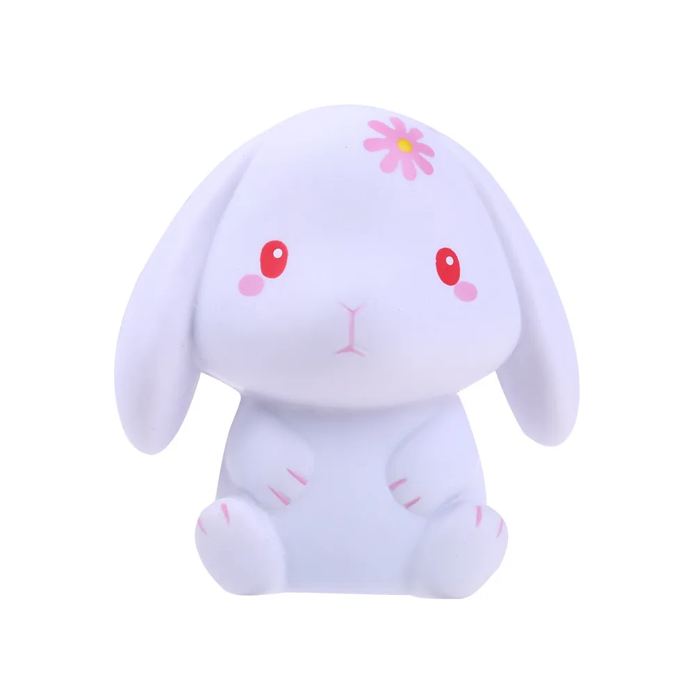 New Big Rabbit Squishy Cute  Animal Squishies Cream Scented Slow Rising Creative Soft Squeeze Stress Relief Fun Kid Toy Gift