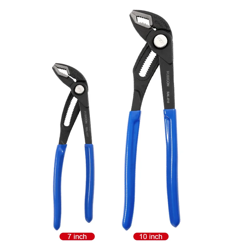 

Water Pump Pliers CR-MO Steel Plumber Quick-Release Straight Jaw Cobra Plier Groove Joint Plumbing Wrench Home Repair Hand Tools