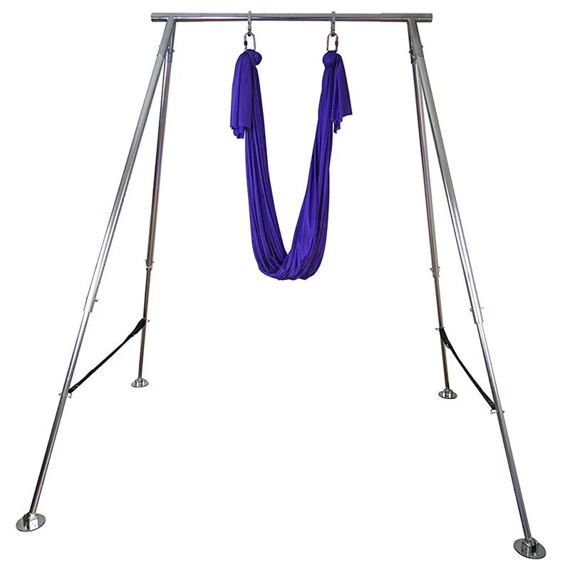 PRIOR FITNESS-Satin Aerial Yoga Hammock, Outdoor Business Show Stand, Aerial Yoga Rigging