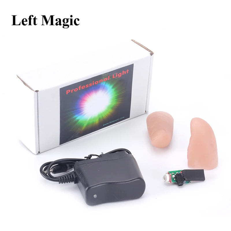 Top Qulity Professional Light-Pair Set Magic Tricks (White/Green/Blue/Red)Stage Magic Props Super Light Magic Tools