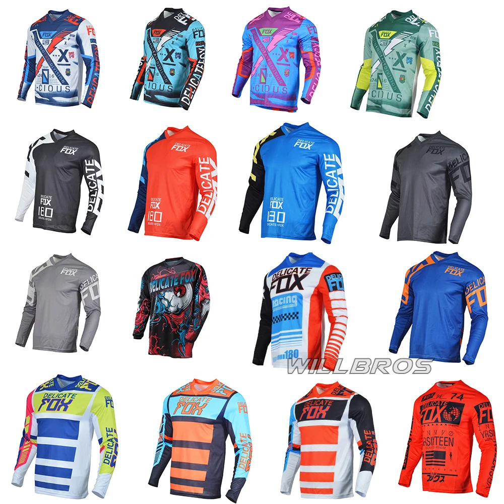 

Motocross Racing 180 360 Jersey Moto Cross Long Sleeve Motorcycle Motorbike Scooter Street Moto Clothes Mens