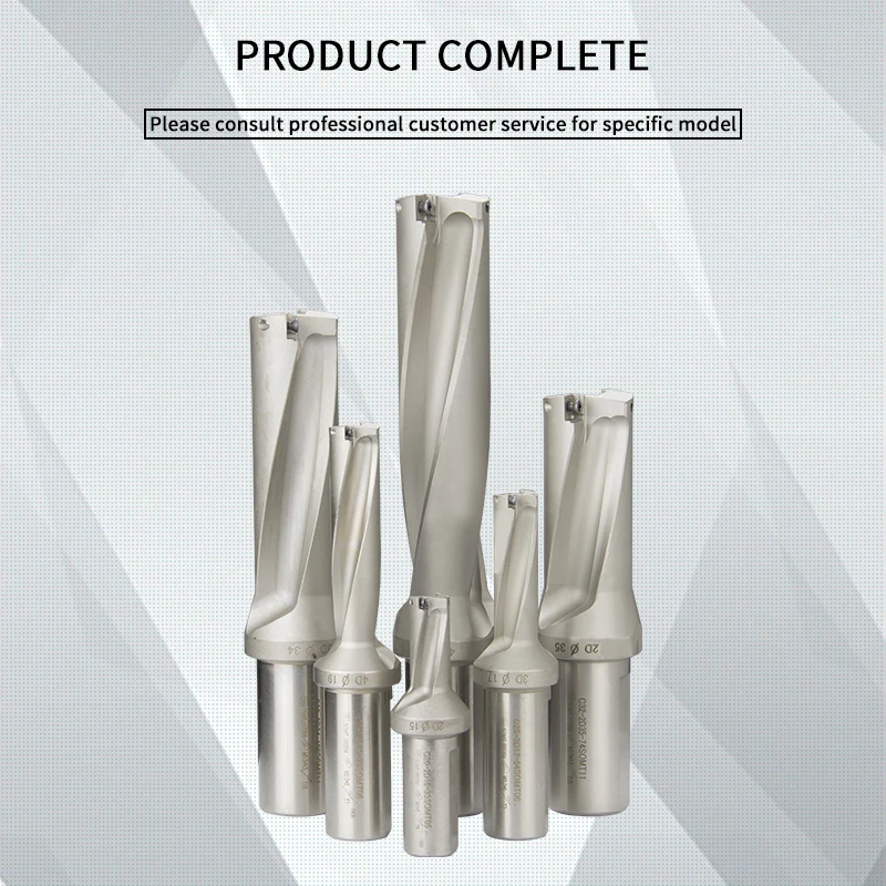 Imagem -06 - Ferramenta do Torno Indexável do Cnc Broca de u Inserção do Carboneto C202d10-23somt04 C253d1754somt06 C324d36148somt11 1pc