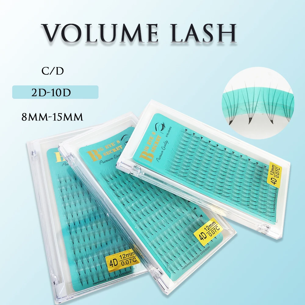 

BES Volume Fans Faux Mink Eyelashes Extension 2D-6D Russia Lash Fans Professional Eyelashes Extension Free Shipping