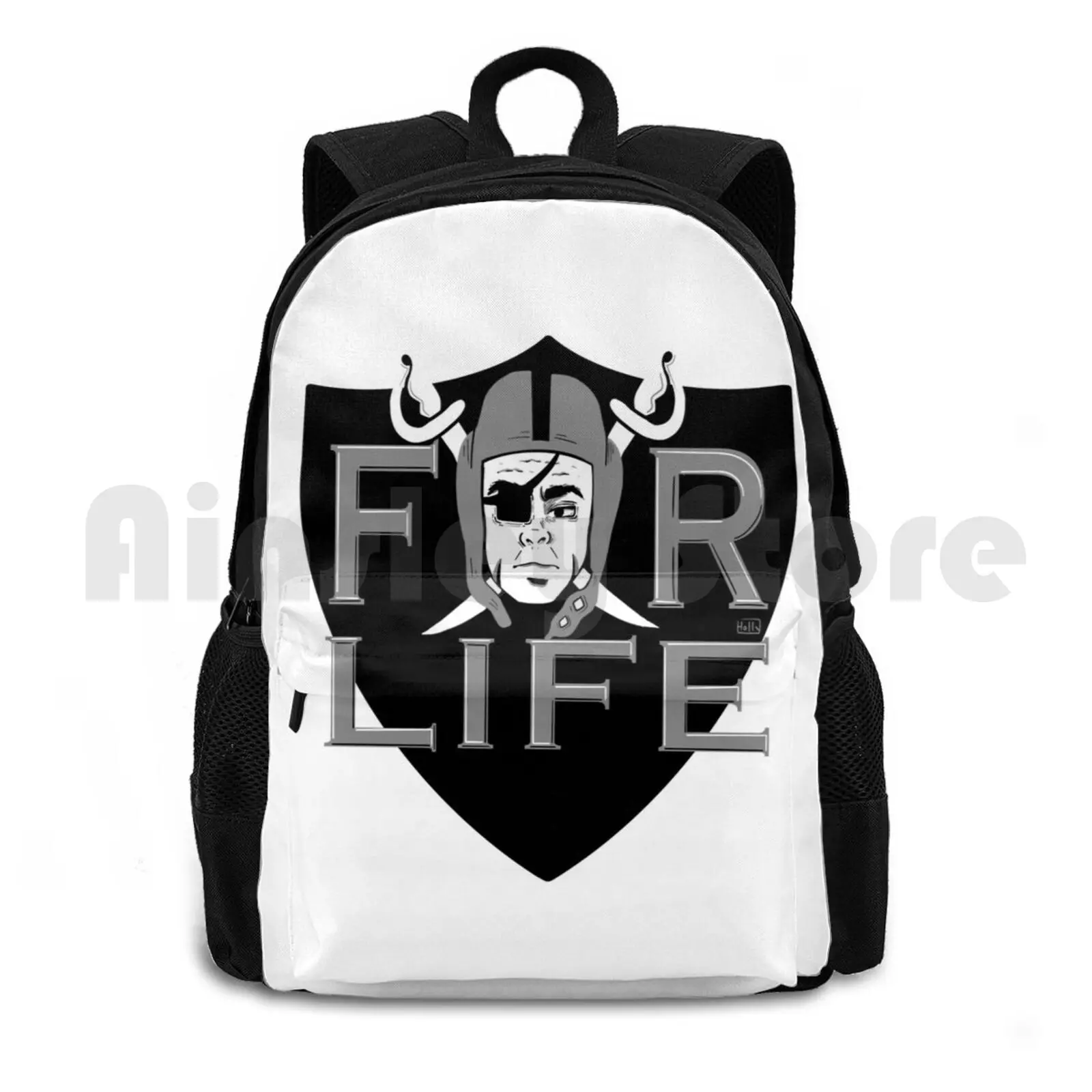 Raider For Life Outdoor Hiking Backpack Riding Climbing Sports Bag Hollyholll Raiders Sports Football Las Vegas Football Sports