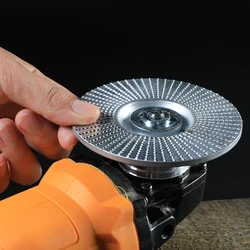 High Quality Wood Grinding Wheel Rotary Disc Sanding Wood Carving Tool Abrasive Disc Tools For Angle Grinder 4 inch Bore