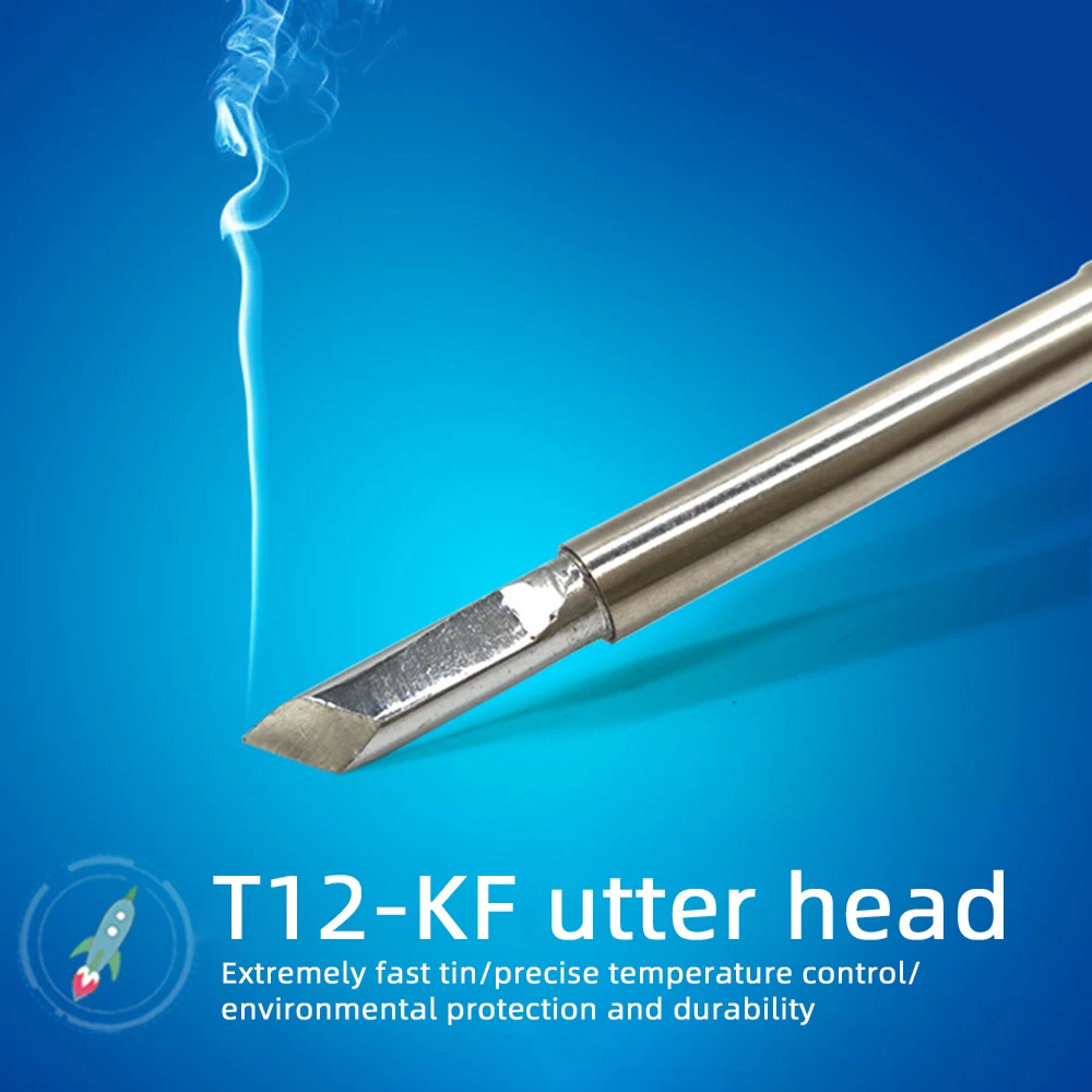 T12 series T12-K T12-KF T12-KL T12-KR T12-KU T12-IL T12-I T12-ILS pontas do ferro de solda ferramentas de solda do bocal do núcleo quente