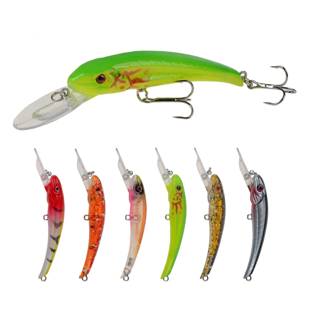 Minnow Fishing Lure 9cm 5.9g Floating Artificial Hard Bait Bass Wobblers Lures Crankbait Pike Treble Hooks tackle