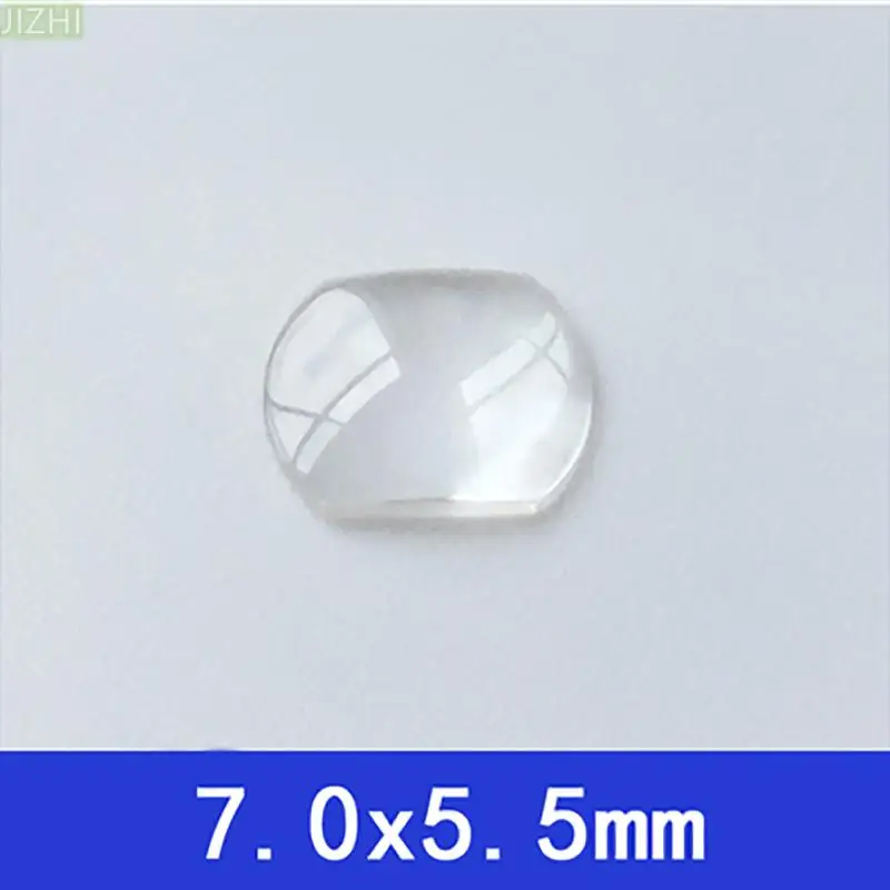 Sapphire Bubble Magnifier Calendar Lens for Date Window Watch Crystal Glass 7.0x5.5mm/5.5x4.5mm/5.5mm To Choose