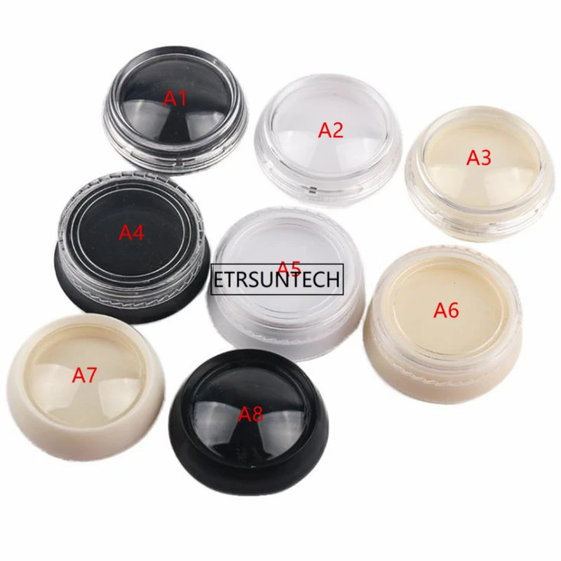 

500pcs Beauty Plastic Transparent Empty Storage Box Nail Art Rhinestones Jewelry Glitter Beads Container Holder Nail Case F3664
