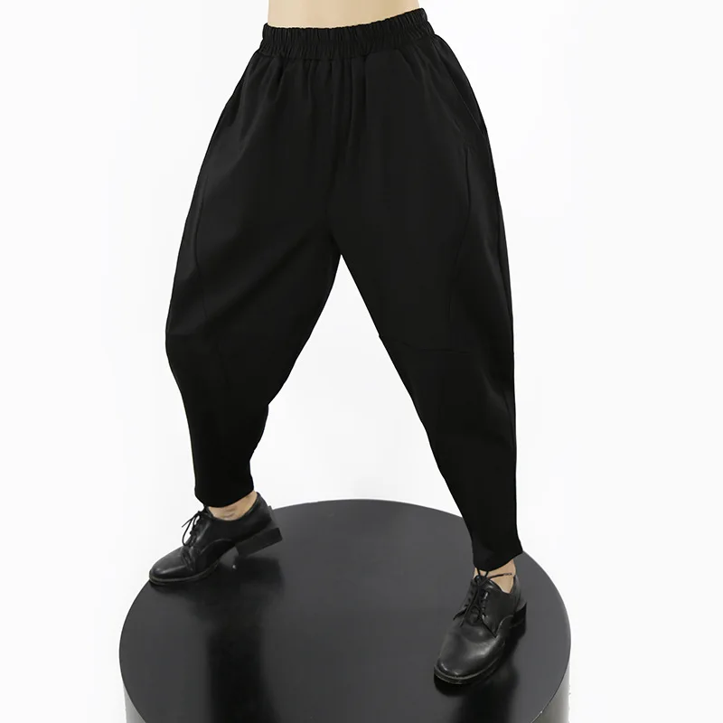 Ladies Harlan Pants Winter New Japanese High Waist Minimalist Style Yamamoto Casual Relaxed Harlan Pants