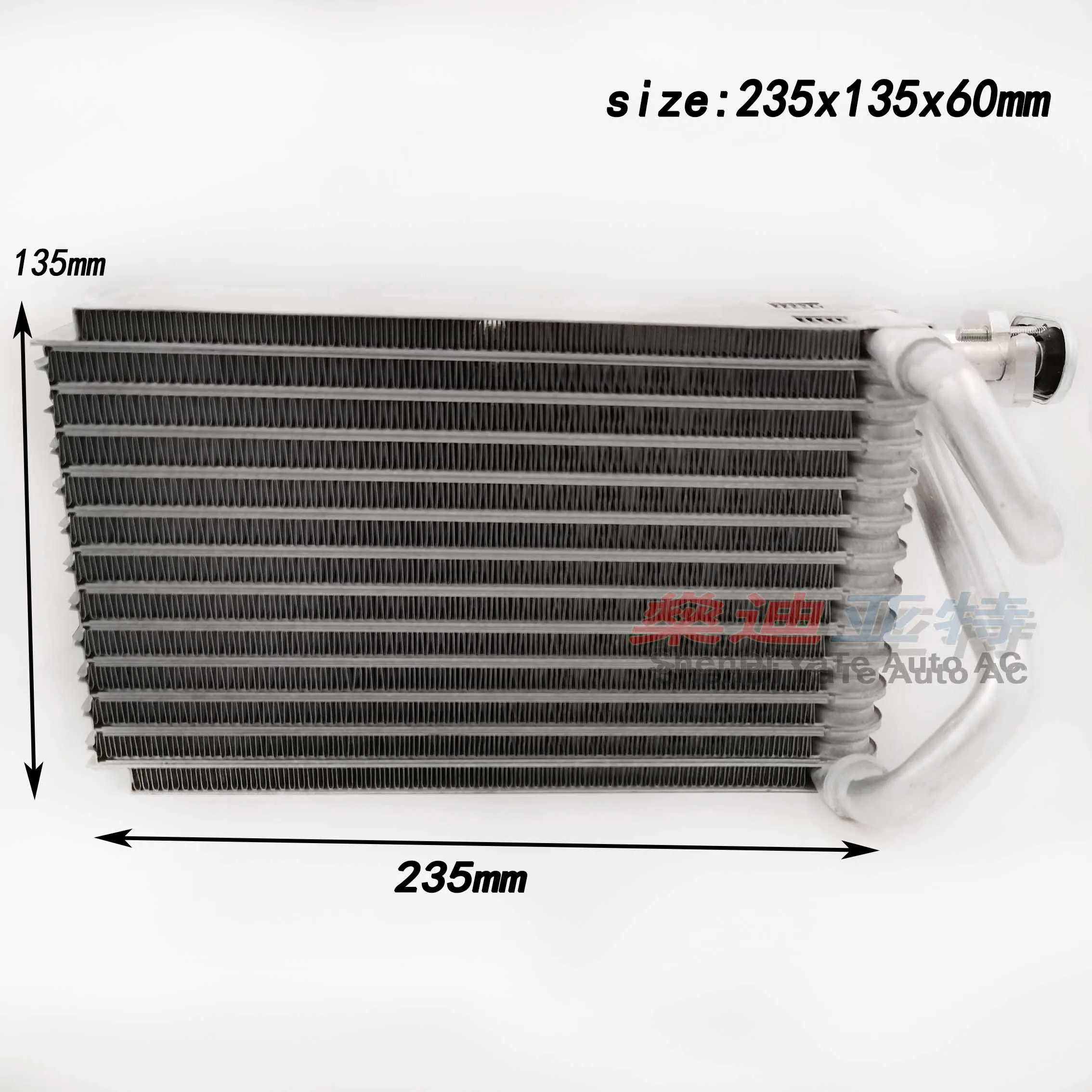 ShenDi YaTe Tự Động AC Điều Hòa Không Khí Bay Hơi Core Cho Dodge Jielong Sau Evaporatorr Core Kích Thước 235*135*60Mm